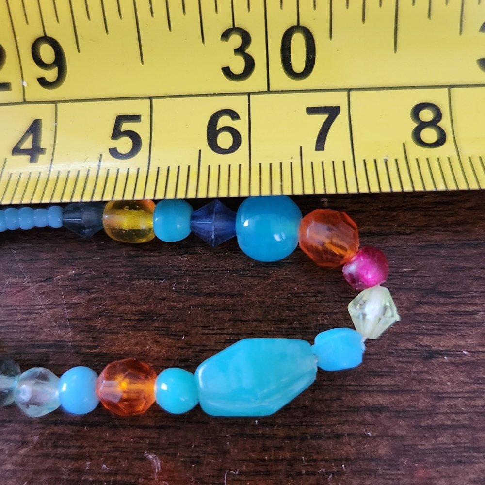 Source Unknown Multicolor Beaded Necklace